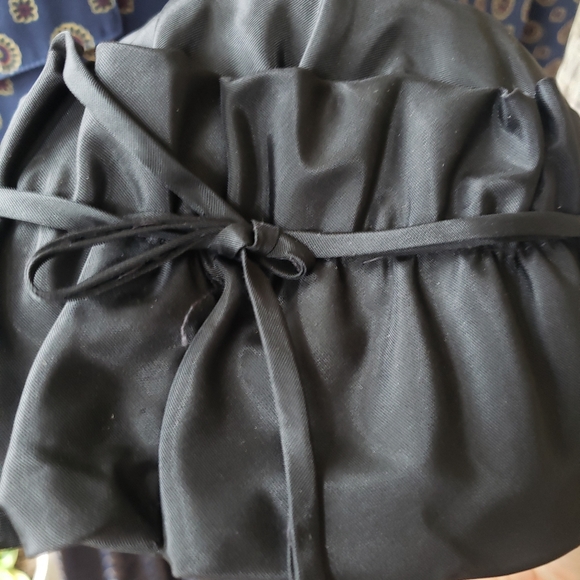 Vintage 1950s 1960s Black Hat - Picture 4 of 5